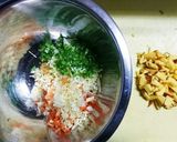二歳児 vs 野菜たっぷりお好み焼き作り方2写真