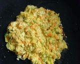 二歳児 vs 野菜たっぷりお好み焼き作り方4写真