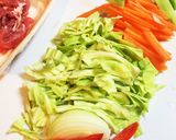 6分で出来るあり物マヨ醤油野菜作り方1写真