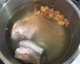 圧力鍋で茹で豚と角煮作り方3写真
