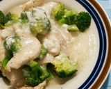 減塩！胸肉とブロッコリーの中華風餡掛け作り方6写真