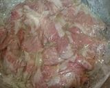 豚トロ炒め シャリアピンソースかけ作り方5写真
