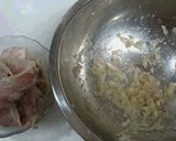 豚トロ炒め シャリアピンソースかけ作り方6写真