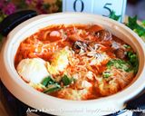 白菜が美味しいチーズ味噌トマト鍋♡作り方6写真