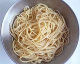 アンチョビとパルメザンガーリックのパスタ作り方5写真