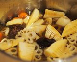 主人のお墨付き♡お肉不要のべジ筑前煮♡作り方4写真