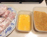 揚げない(^-^)玉ねぎの肉巻きフライ作り方8写真