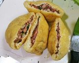 かぶり付け！油揚げでジューシー餃子作り方1写真