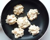 なめたけの豆腐とろふわ もっちり焼き作り方3写真