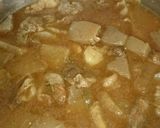☆圧力鍋使わず簡単すじ肉煮込み作り方4写真