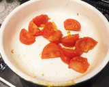 台湾家庭料理☆トマトと卵の炒め作り方4写真