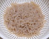 真鱈子と白滝の炒め煮作り方1写真