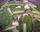 簡単!小松菜とささみのお雑煮!作り方4写真