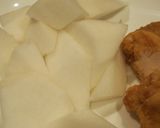 鶏唐リメイク 鶏と大根の甘辛炒め煮作り方1写真