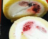ベリーのロールケーキ作り方17写真