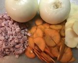 旨み成分丸ごとたまねぎスープ作り方1写真