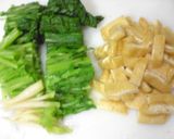 簡単♪大根葉と油揚げの煮物（*´艸｀*）作り方2写真