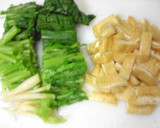 簡単♪大根葉と油揚げの煮物（*´艸｀*）作り方2写真