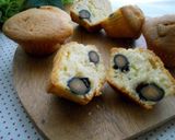 黒豆とホワイトチョコのカップケーキ作り方7写真
