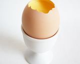 ウフプディング　卵の殻プリン作り方5写真