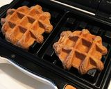 HM☆簡単ベルギー風チョコワッフル作り方5写真