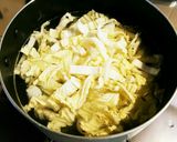 わが家の玉子と白菜の味噌汁｡.:*♡✿ฺ作り方2写真