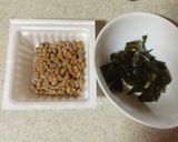 納豆と昆布の佃煮のご飯作り方1写真