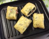 簡単!油揚げの青菜詰め作り方4写真