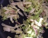 白菜とベーコンのペペロンチーノ作り方4写真