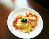 おもち消費！トースターで照り焼きお餅ピザ作り方8写真
