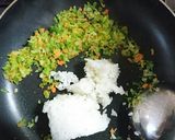 二歳児 vs 野菜たっぷりオムライス作り方3写真