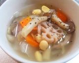 大豆入り野菜スープでデトックス作り方4写真