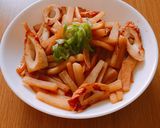 簡単！竹輪と大根の生姜焼き作り方6写真
