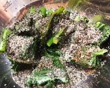 春菊の胡麻和え作り方3写真