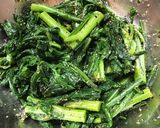 春菊の胡麻和え作り方4写真