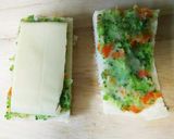 離乳食後期手掴み食べ☆トーストサンド作り方5写真