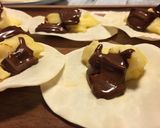 餃子の〆！？皮パリ！チョコカスタード焼作り方4写真