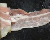 ゴボウの豚肉巻き～照り焼き風作り方2写真
