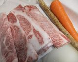 休日の作り置き　牛肉の野菜巻き作り方1写真