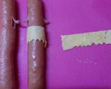 節分にポークビーンズと鬼ウインさん♡作り方24写真