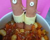 節分にポークビーンズと鬼ウインさん♡作り方31写真