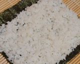 とろたく海苔巻きのっけ盛作り方1写真