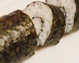 とろたく海苔巻きのっけ盛作り方4写真