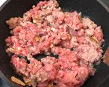 簡単万能♡椎茸と挽肉の和風ブルスケッタ作り方2写真