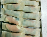 生ハムがいぃ感じ☆巻きウマ黒豆 *´∇｀作り方3写真