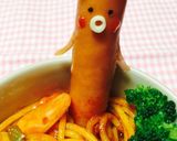 節分にポークビーンズと鬼ウインさん♡作り方38写真