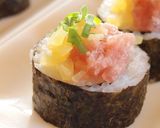 とろたく海苔巻きのっけ盛作り方5写真