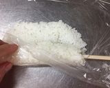 甘辛タレの肉巻きおにぎり棒作り方2写真