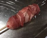 甘辛タレの肉巻きおにぎり棒作り方5写真