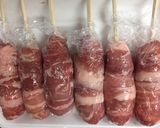 甘辛タレの肉巻きおにぎり棒作り方6写真